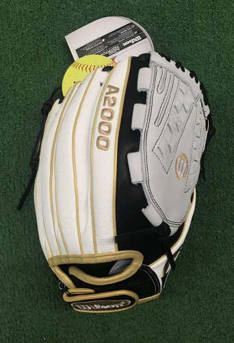 Wilson A2000 12.5" SuperSkin Fastpitch Softball Glove - WTA20RF19V125SS