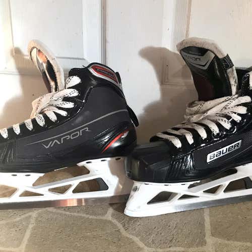 Used Bauer Vapor X700 Regular Width Size 7 Hockey Goalie Skates