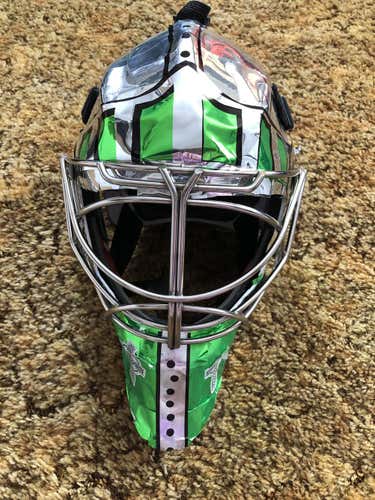 Bauer NME 7 Pro Goalie Mask with Chrome Decals - Fit 3 (7 1/4" - 7 5/8")