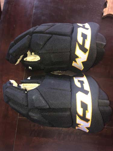 Black New Prairie Hockey Academy CCM HG 45C Custom 15" Gloves