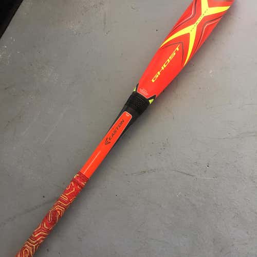 Used  Easton Ghost X Evolution (-10) 18 oz 28" Bat