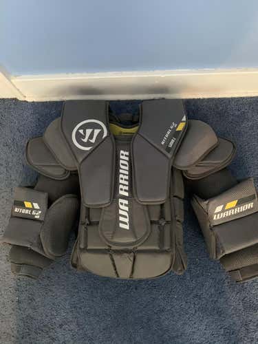 Senior Used Small Warrior Ritual G2  Chest and Arm Protector Goalie Chest Protector