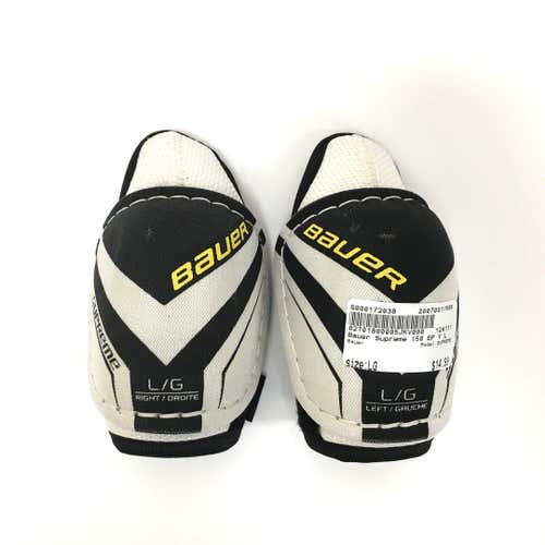 Used Bauer Supreme 150 Ice Hockey Elbow Pads Youth Lg