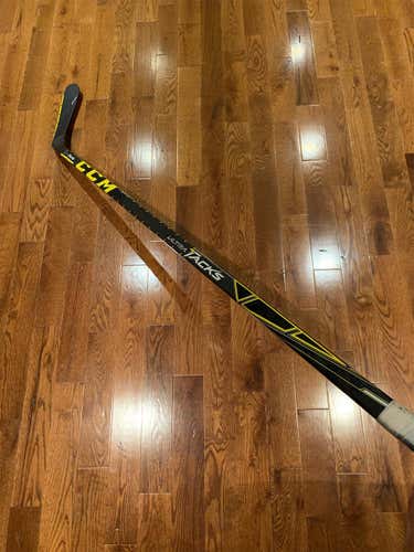 Used Senior CCM Right Handed 85 flex P15 Ultra Tacks Hockey Stick