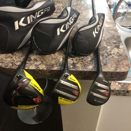 Used Right Handed King F9 Speedback Stiff Flex 9 Loft Driver