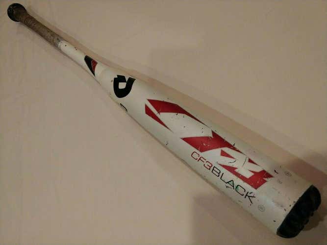 USED/HOT DEMARINI CF3 Black 31/23 (-8) 2 5/8 Unsanctioned Composite Baseball Bat