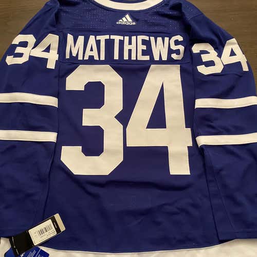 NWT Authentic Adidas Auston Matthews Toronto Maple Leafs Pro Stock Jersey