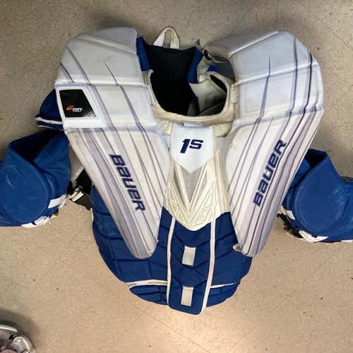 Senior Used XL Bauer Supreme 1S Goalie Chest Protector Pro Stock