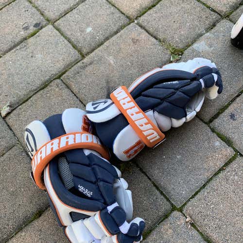 Blue New Warrior Evo 13" Lacrosse Gloves