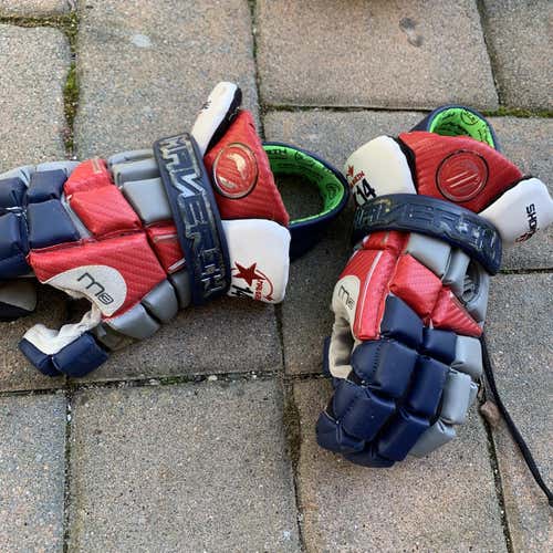 Used Maverik M3 13" Lacrosse Gloves