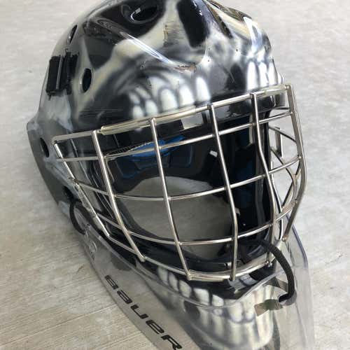 Used Bauer NME 8 Goalie Mask