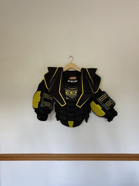 Junior Used L-XL CCM Premier Goalie Chest and Arm Protector Goalie Chest Protector