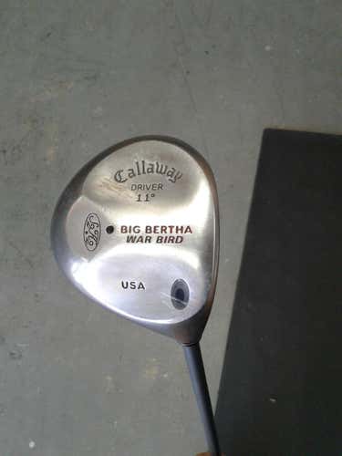 Used Callaway Big Bertha 11.0 Degree Graphite Regular Golf Drivers