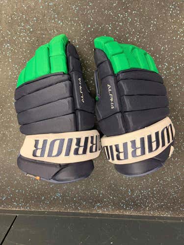 Warrior Alpha "Whalers/ Hurricanes" Hockey Gloves