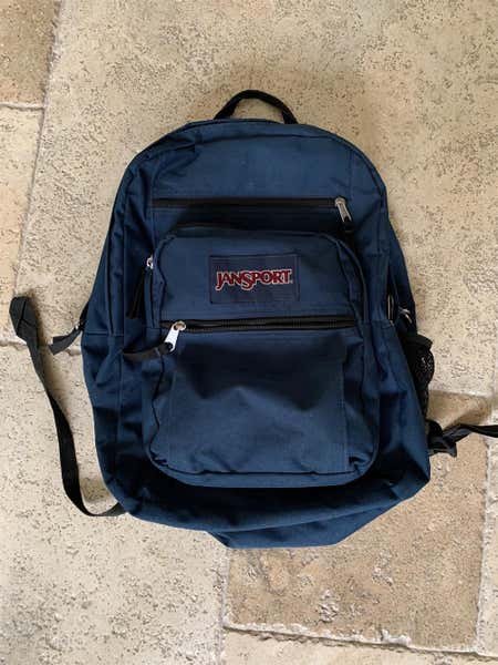 Navy Blue JanSport Backpack | SidelineSwap | Buy and Sell on SidelineSwap