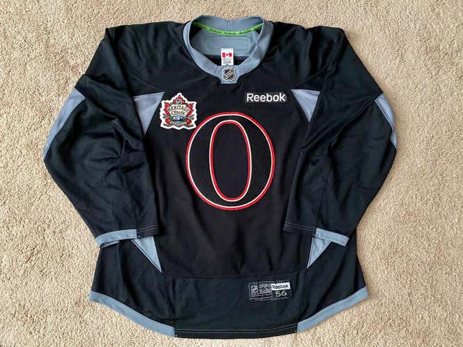 Reebok Edge Ottawa Senators 2014 Heritage Classic Jersey - Size 56