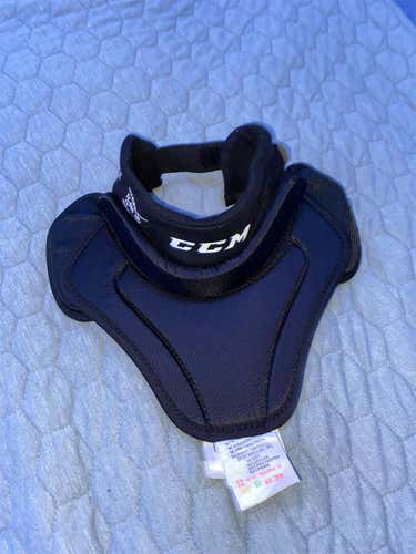 Black New CCM Goalie Neck Guard