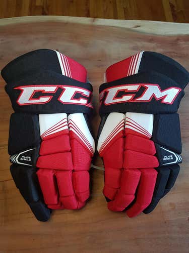 Red New CCM Tacks 5092 Gloves 15"