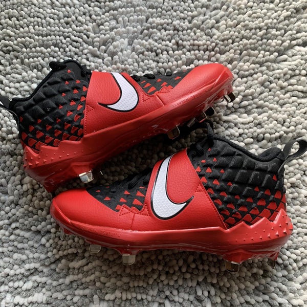 Red Kid's Size 7.0 (Women's 8.0) High Top