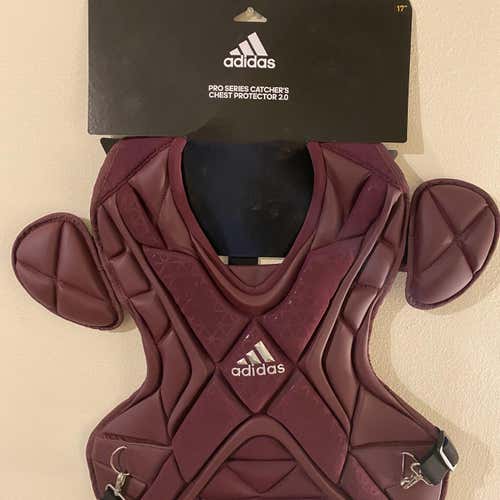 New Adidas Pro Series 2.0 Catcher's Chest Protector 17"