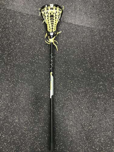 Used Nike Lunar Lt Graphite Lacrosse Womens Complete Sticks