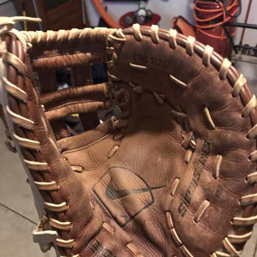 Brown Used First Base Diamond Ready 12.75" Baseball Glove