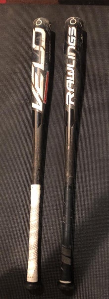 Used BBCOR Certified Alloy Velo-3 (-3) 30 oz 33" Bat