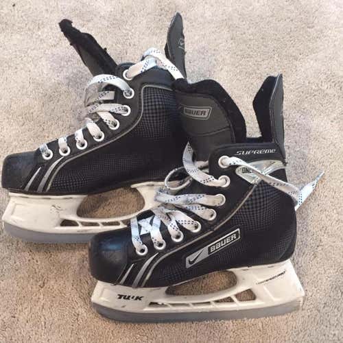Used Bauer Supreme One.5 Size 1 Hockey Skates