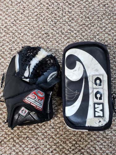 Franklin GC330 catch glove & CCM Heaton 6 blocker
