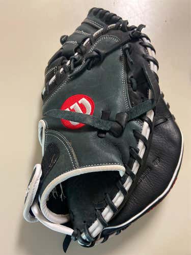 Gray Used Catcher's A1000 33" Baseball Glove