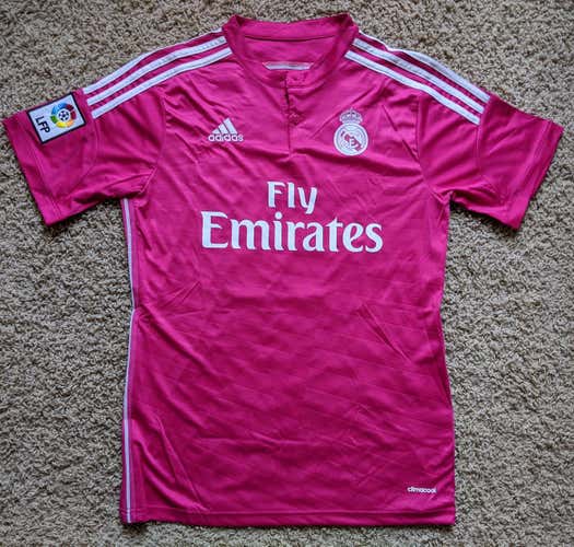 Real Madrid 14/15 away jersey - men's S - Bale #11