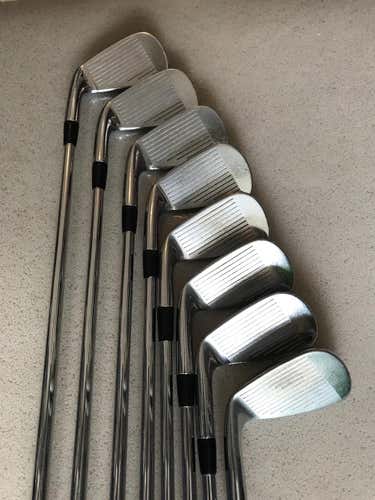 Used Men's Titleist Right Handed AP2 Iron Set Stiff Flex Steel Shaft