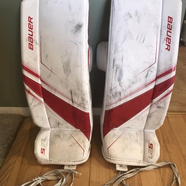 Used 26" Bauer Supreme S27 Goalie Leg Pads