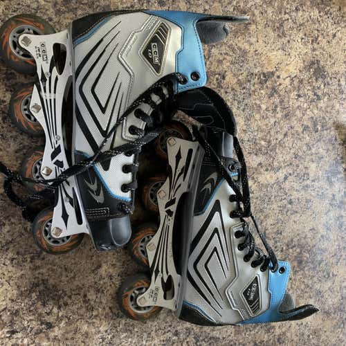 Senior CCM 1.0 custom Regular Width Size 11 Inline Skates