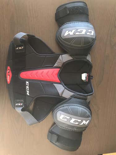 Used Large CCM QuickLite Shoulder Pads
