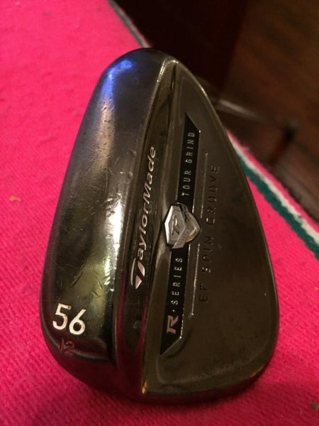 TaylorMade TP EF Spin Groove Tour Wedge 56* 12 Black Smoke Project X 6.0 35 1/4”