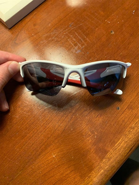 Red Men's One Size Fits All Oakley Half jacket 2.0 Sunglasses
