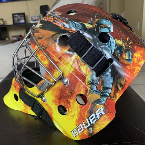 Used Bauer NME 3 Goalie Mask