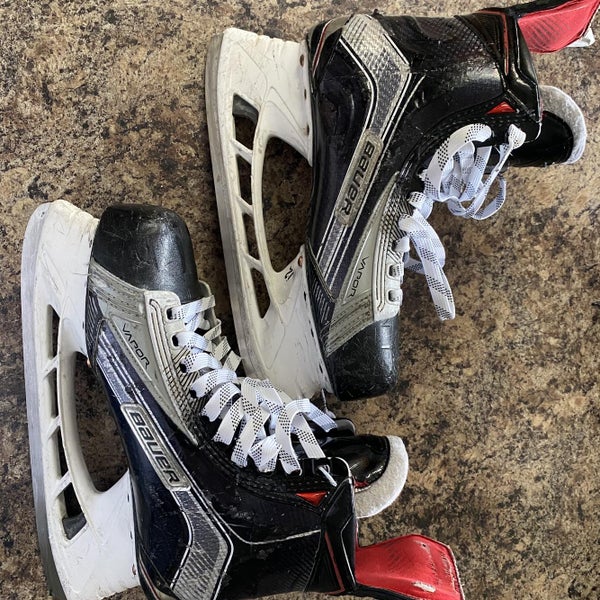 Used Bauer Vapor 1X Regular Width Size 10 Hockey Skates