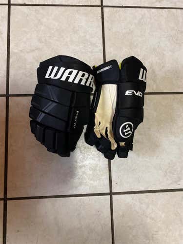 Black Used Warrior Alpha Evo 13" Gloves