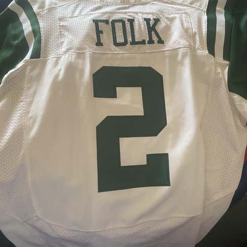 Nick Folk Jets XL Nike Jersey
