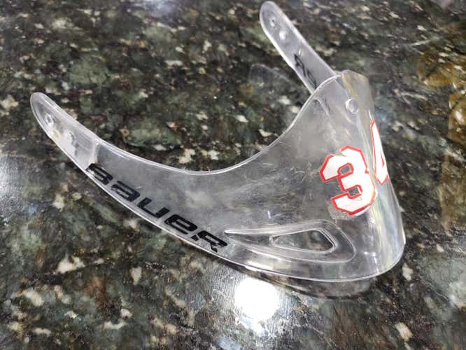 Used Bauer Jr Dangler Neck Guard