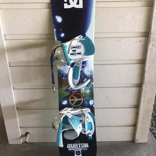 Unisex Burton With Bindings Soft Flex True Twin Snowboard