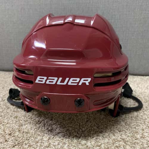 Pro Stock Coyotes Maroon Small Bauer 4500  Helmet