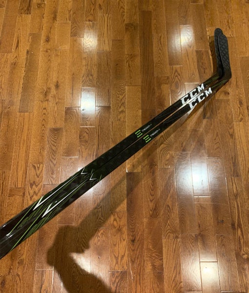 **2 PACK** Used Senior CCM Left Hand RibCor Trigger ASY Hockey Stick Pro Stock
