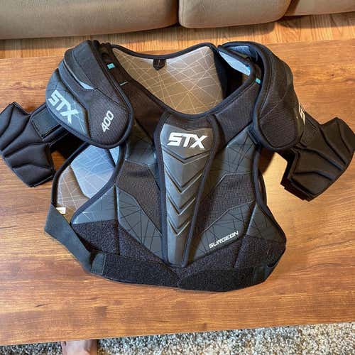 New Large STX Surgeon 400 Shoulder Pads