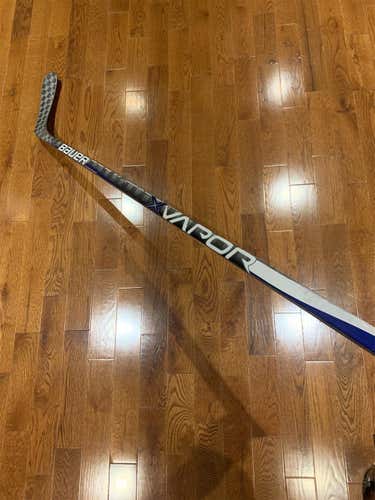 **Custom Blue** Bauer Right Handed Vapor 1X 77 Flex P92 Hockey Stick Pro Stock