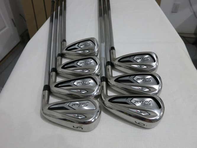 Titleist 718 AP1 Iron Set 718AP1 - 5-PW, AW - Ladies Flex Graphite - NEAR MINT