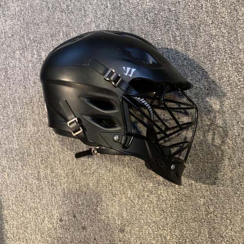 Warrior TII Matte Black Lacrosse Helmet