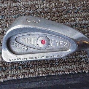 35 IN PING EYE 2 RED DOT 3 IRON  GOLF CLUB VERY NICE STIFF FLEX  LS 27